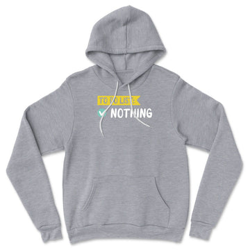 To Do List, Nothing Hoodie in Athletic Heather color